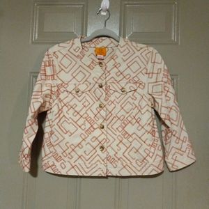 Ruby Rd.  Denim 3/4 Sleeve Button Jean Jacket~Size 8
